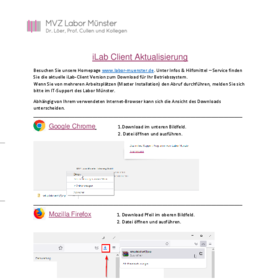 Anleitung iLab Client aktualisieren